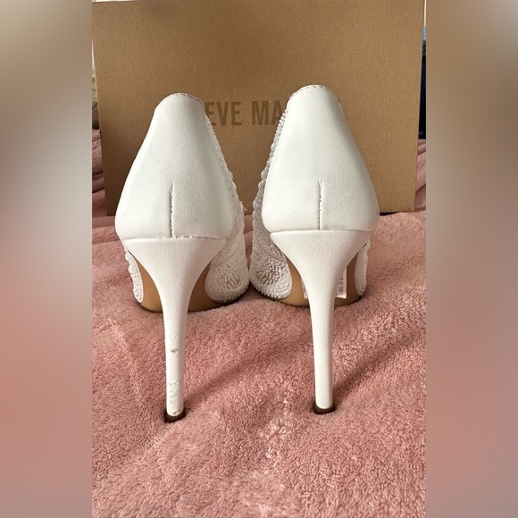Steve Madden Thrive Pearl Clear Heels | size 6 - Picture 2 of 6
